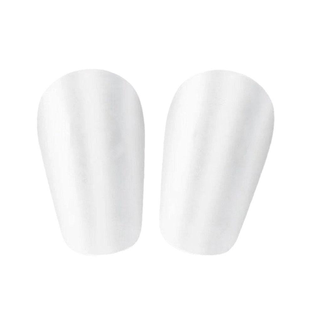 1 x Mini Football Shin Pads Football Training WearResistant Shock Absorbing V8M6 White 3.932.36in Ref: 1796