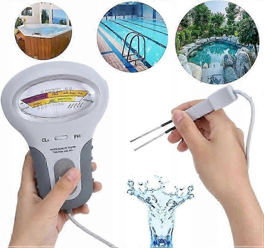 Pool Ph en Chloormeter, Pool Watermeetapparaat