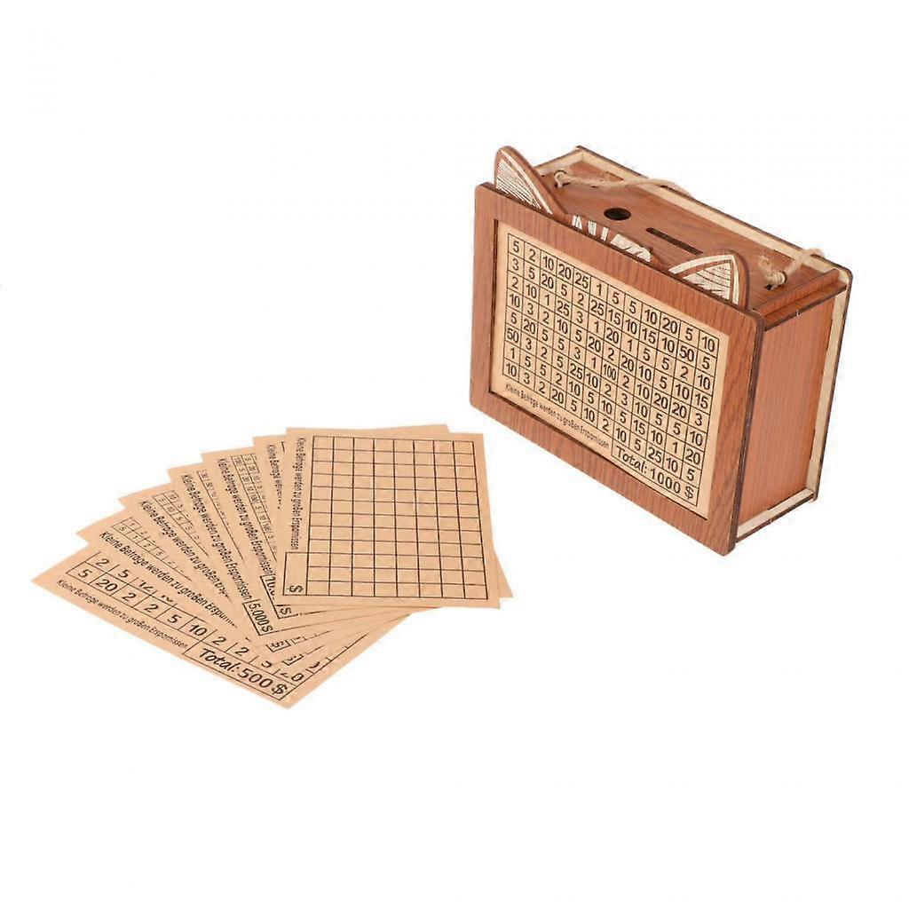 貯蓄目標のためのお金の節約ターゲットを持つマネーバンクポータブルマネーセーバー