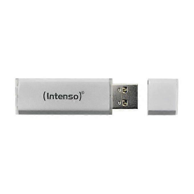 Intenso Alu Line Set of 3 USB 2.0 Flash Drives Silver 16 GB