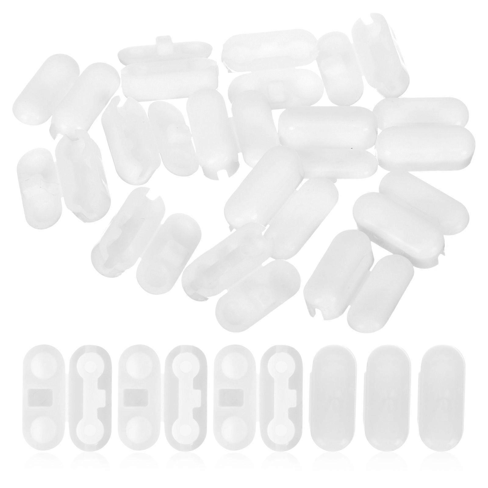 100pcs Replacement Vertical Roman Rollers Blind Connectors Balls Chain Cord Connector Clips