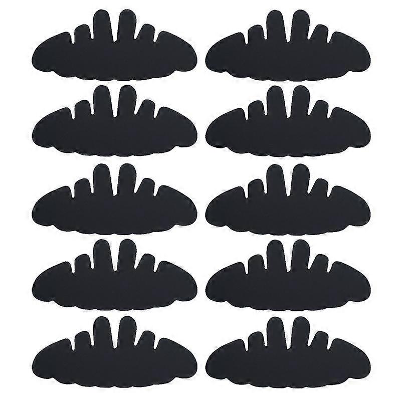 10 Pcs Hat Sweat Liner Shields Absorbing Pad Prevents Stains Protector Bands For Baseball Golf Cap Men Women