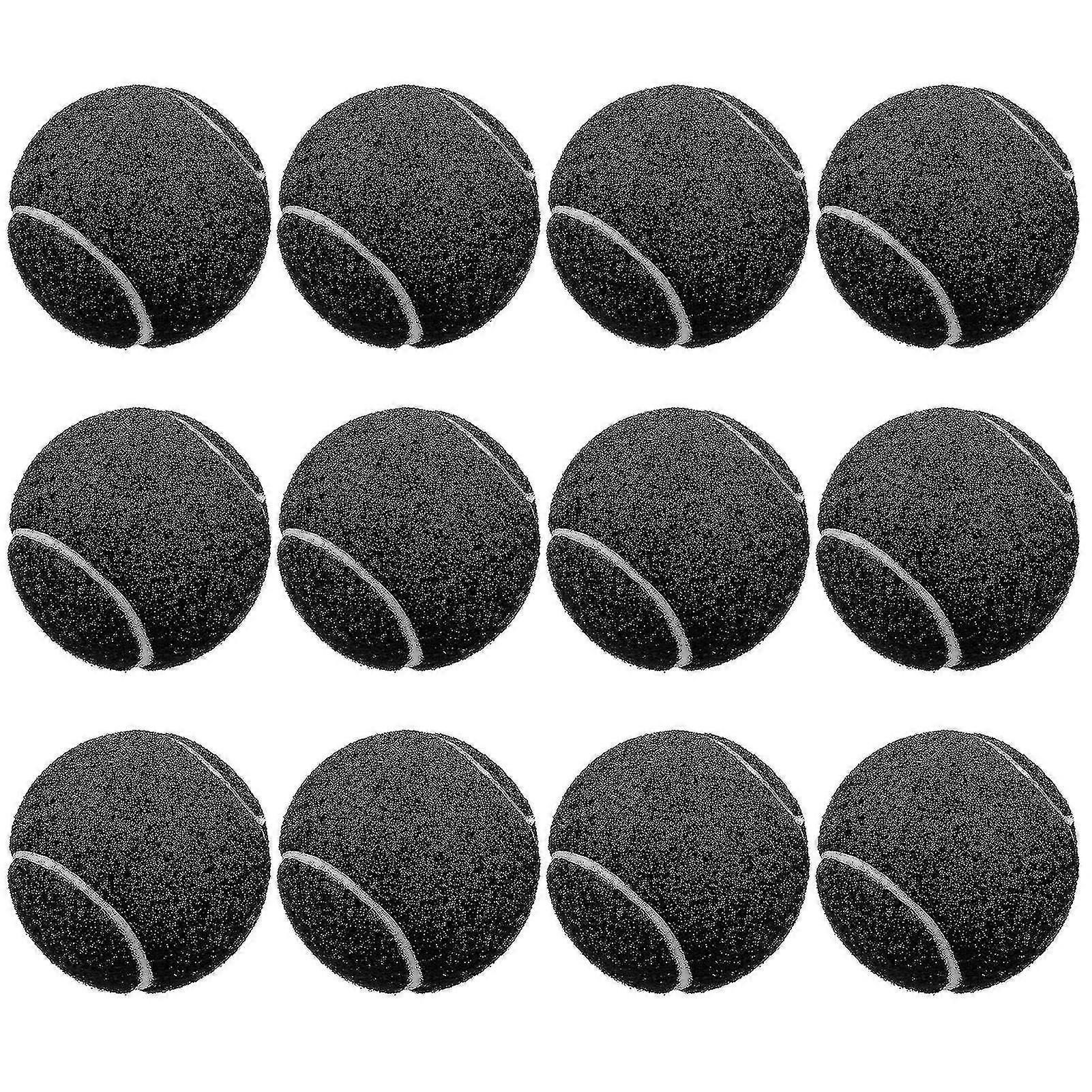 Pacote com 12 Bolas de Tênis de Treinamento Combinadas com Pressão para Prática e Jogo de Partida