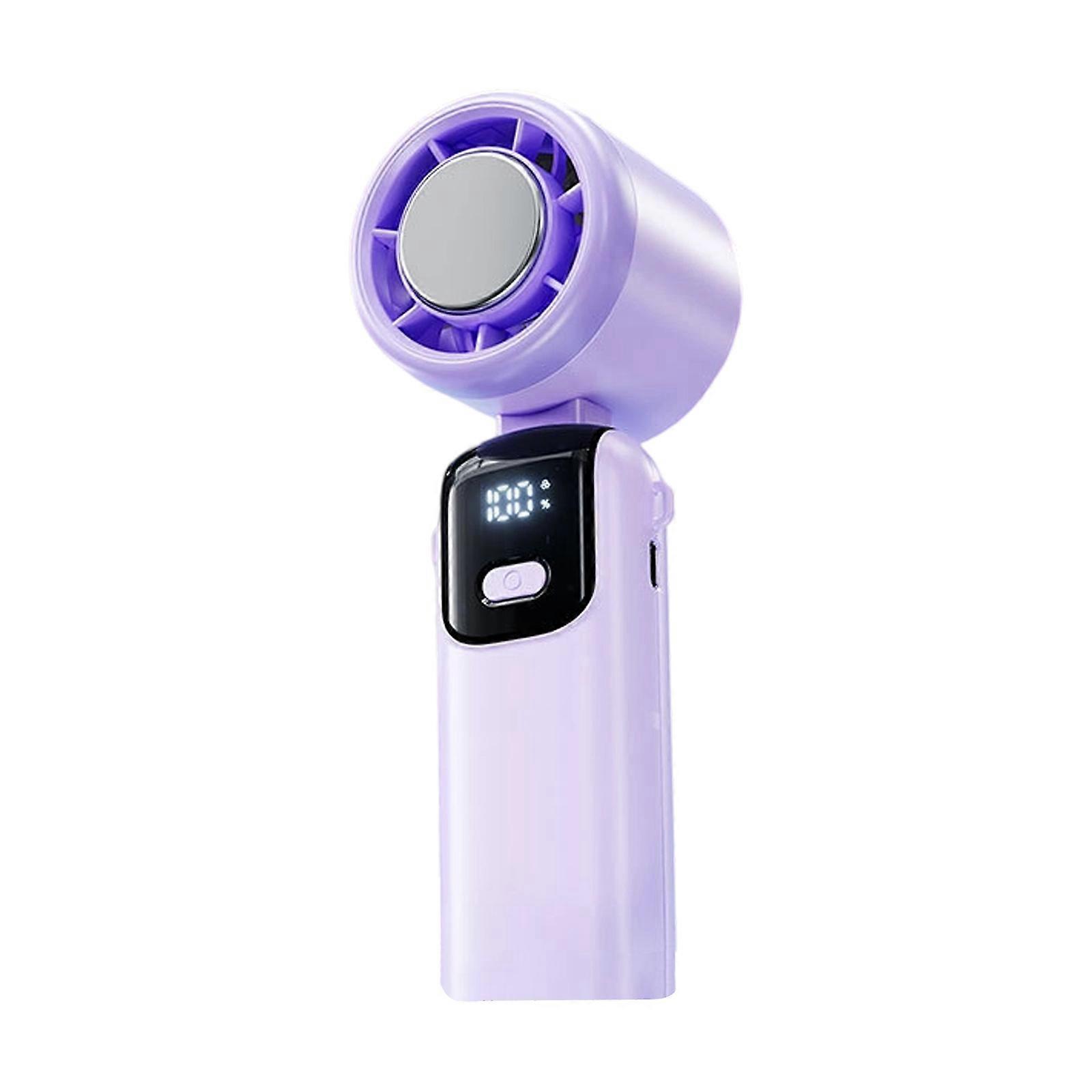 Multifunction Turbos Neck Fan USB C Rechargeable 5 Speed Adjustable Quiet Operation Suitable For Office Outdoor Students