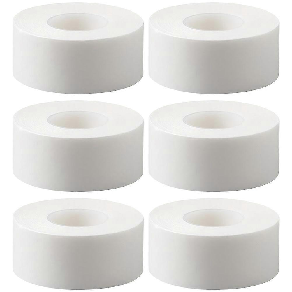 Invisible Sweat Absorbing Collar Liners for Shirts – Self Adhesive Pads for Neck & Stain Protection – 6 Rolls for Men's Summer Clothing