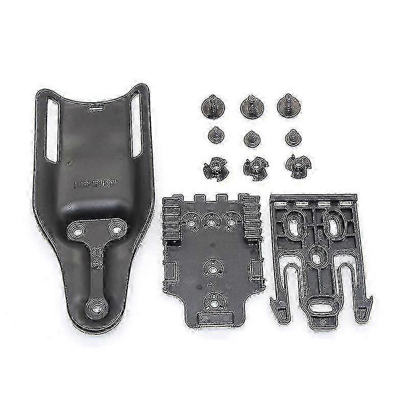 Tactical Gun Holster Accessoires Qls Quick Locking System Kit Universal Hunting Low-ride Belt Paddle Drop Leg Elastic Band Strap