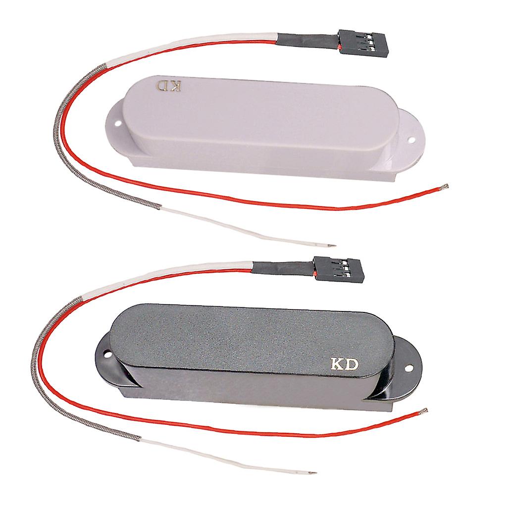 No Holes Closed Cover Single Coil Active Pickup For Electric Guitar