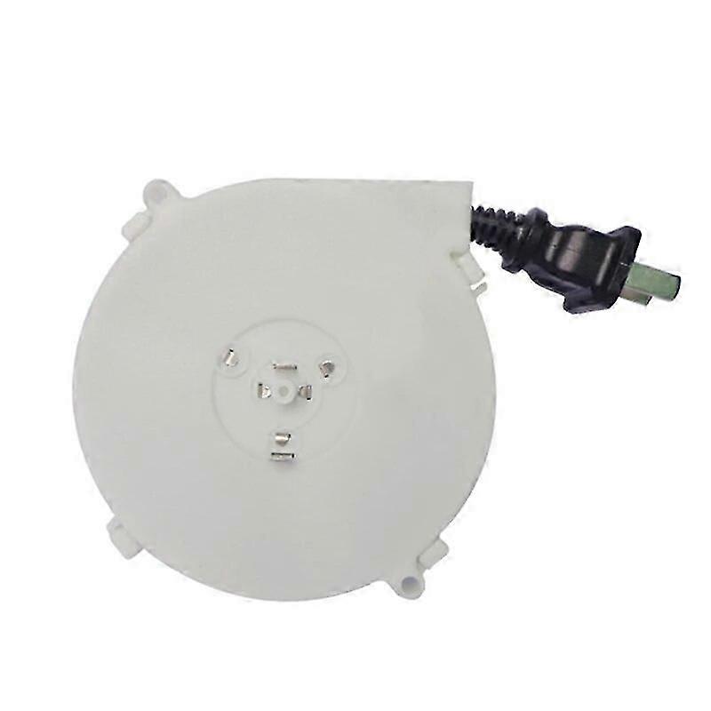 220v Automatic Retractable Power Reel Cable with EU Plug for Camping