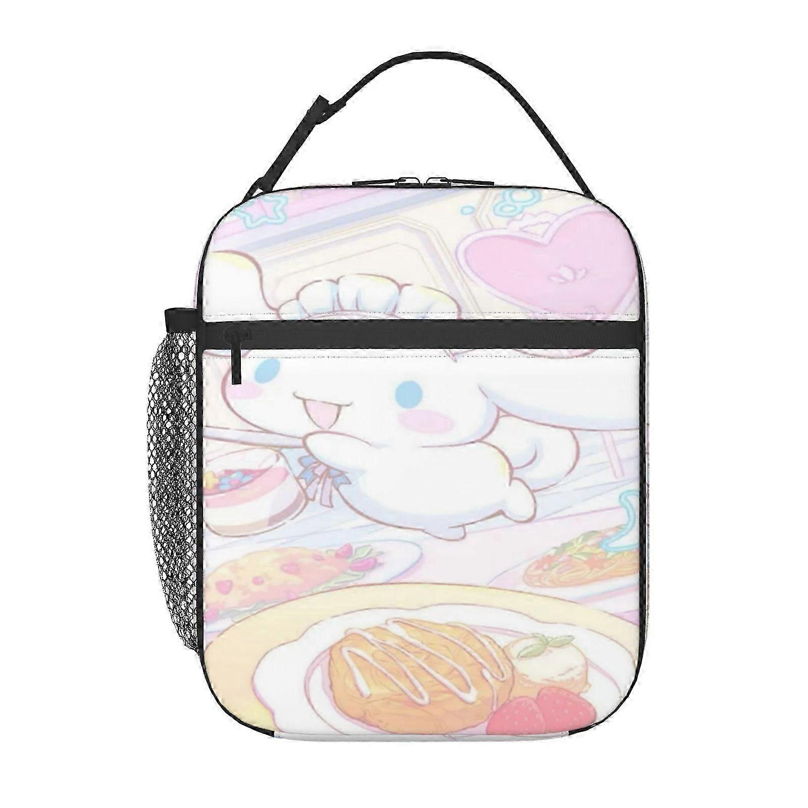 2025 g272 CINNAMOROLL Lunch Bag for Diabetics, Includes Portion Control Containers & Nutrition Tracking Pad f272