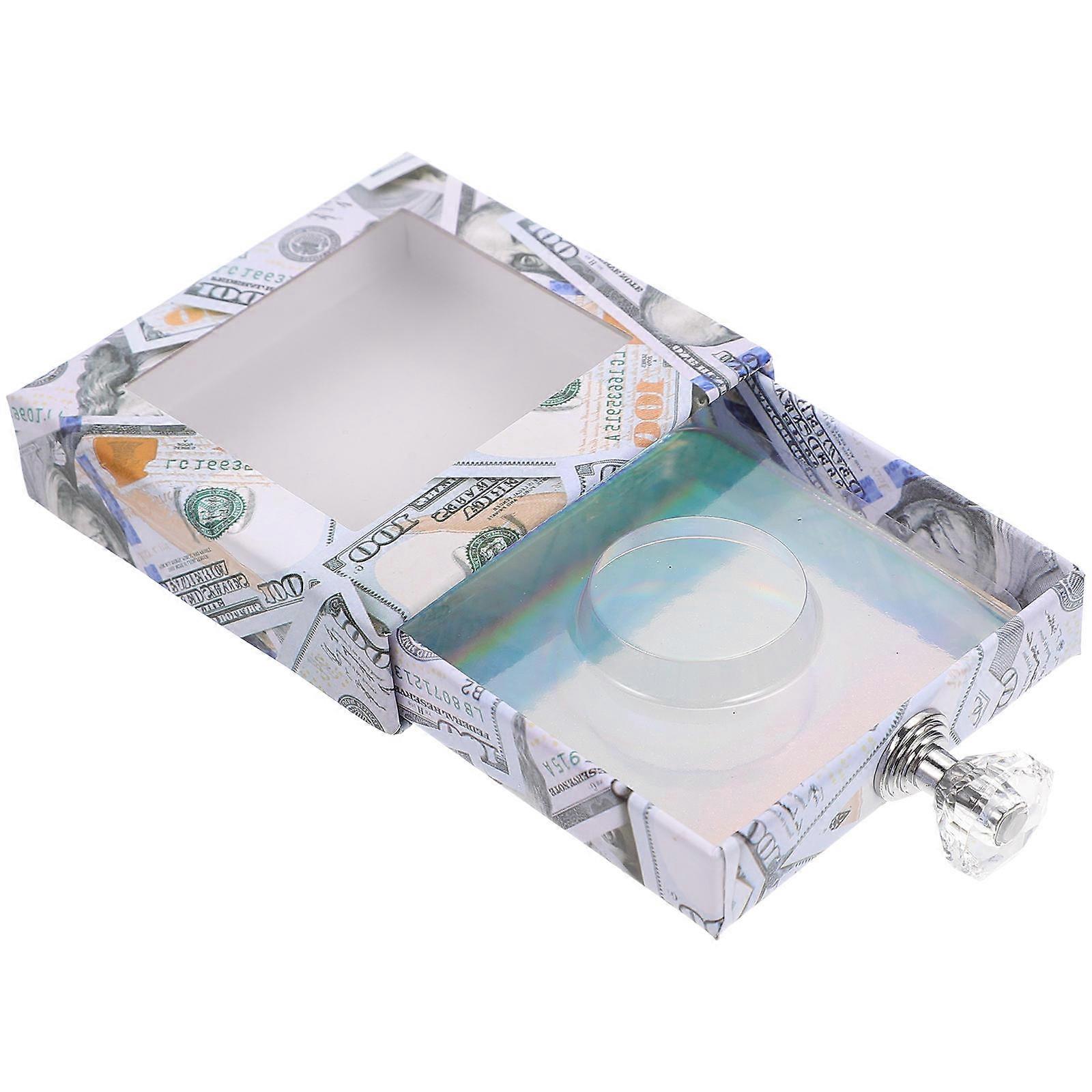 Lash Packing Box Square Eyelashes Container For 10x8cm Cardboard Lash Storage 1Pack