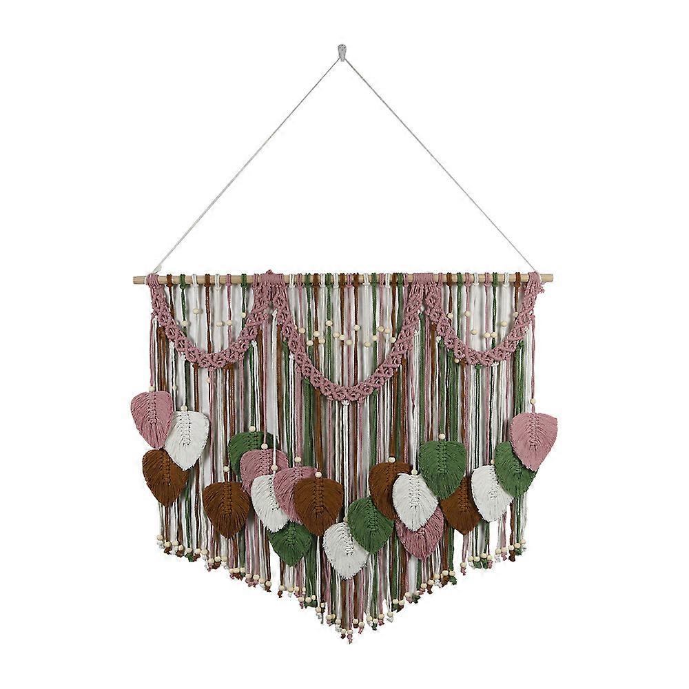 Indoor background leaf tapestry