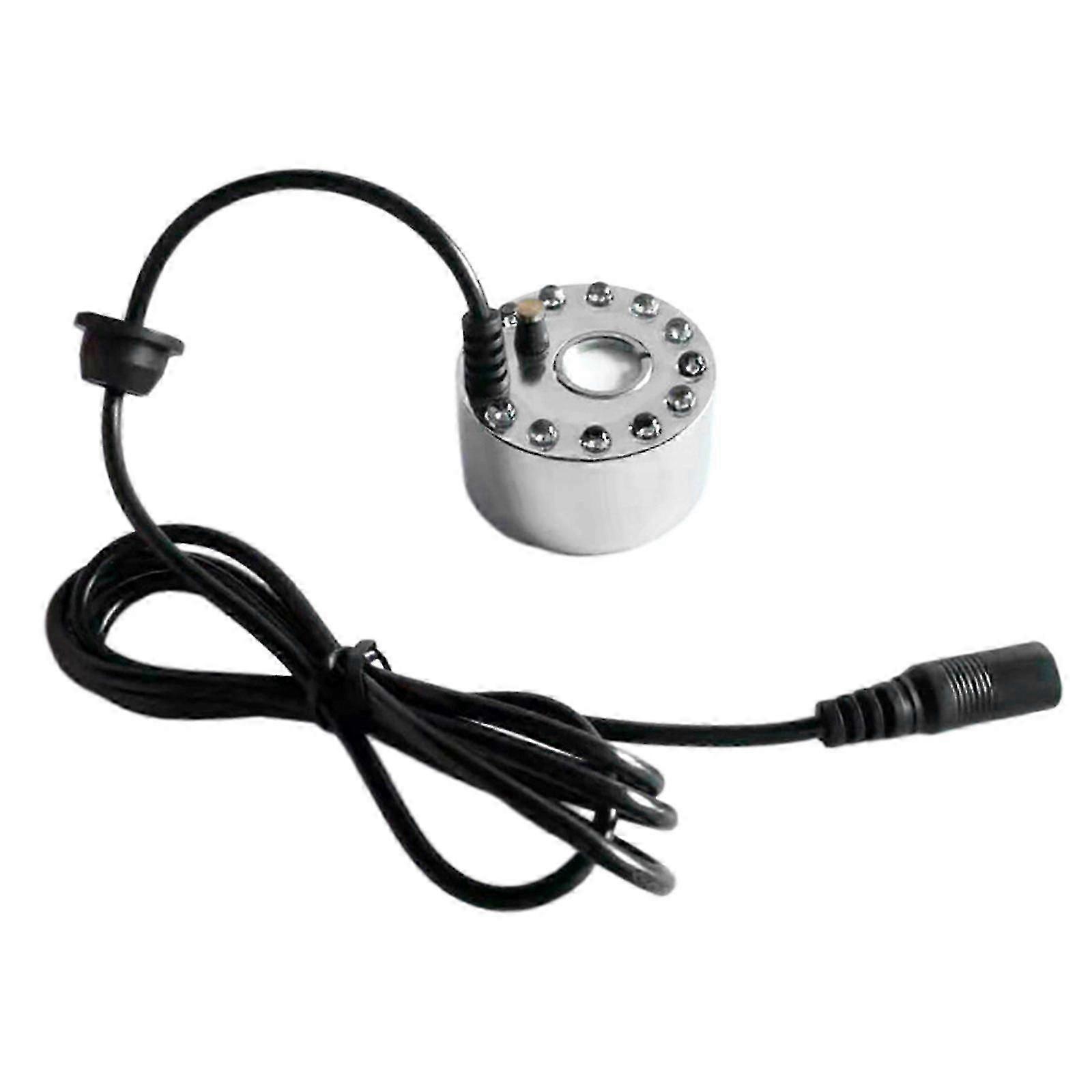 12 LED Pond Fogger Mister with Lights for Water Feature & Fountain