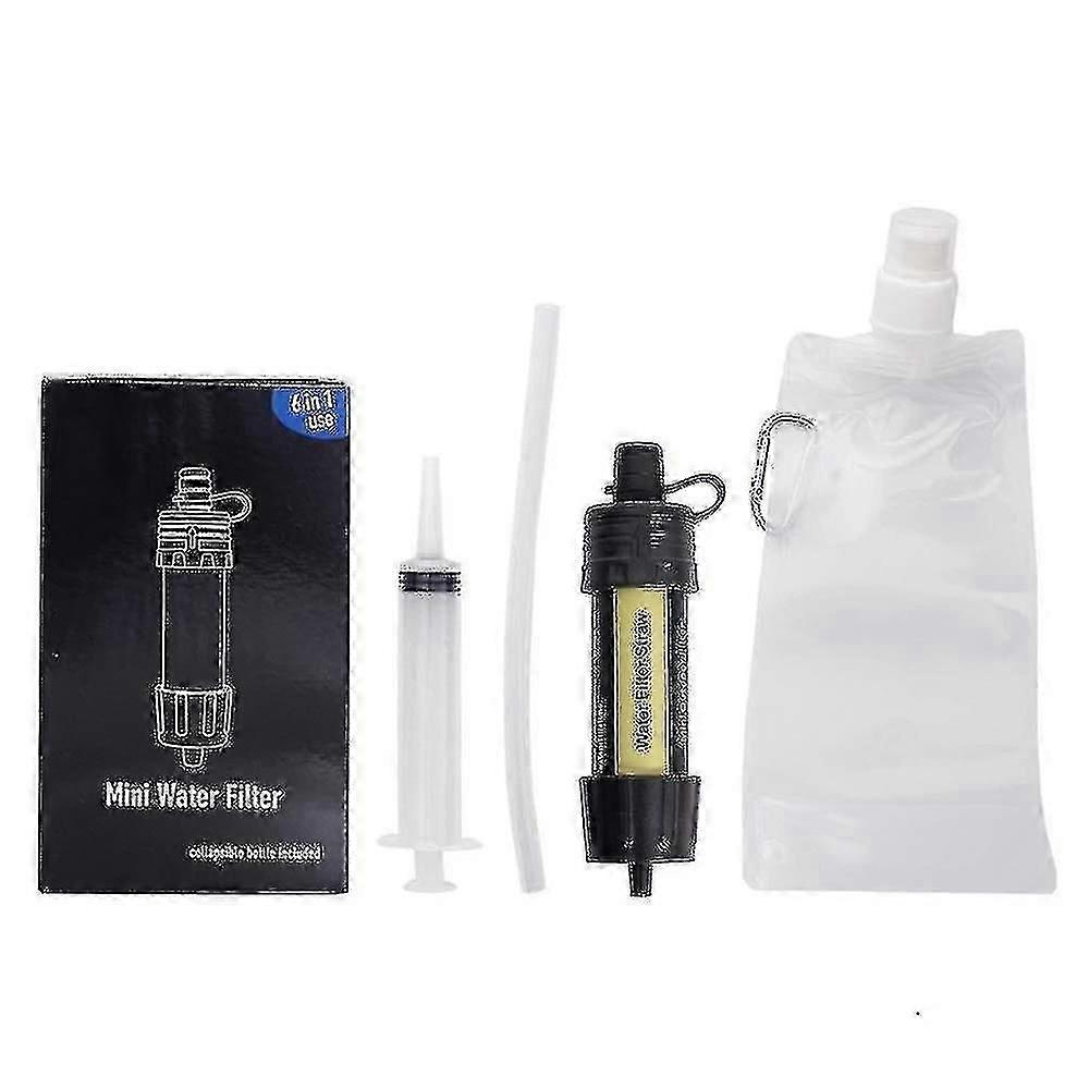 Mini Water Filtration System Portable Survival Straw