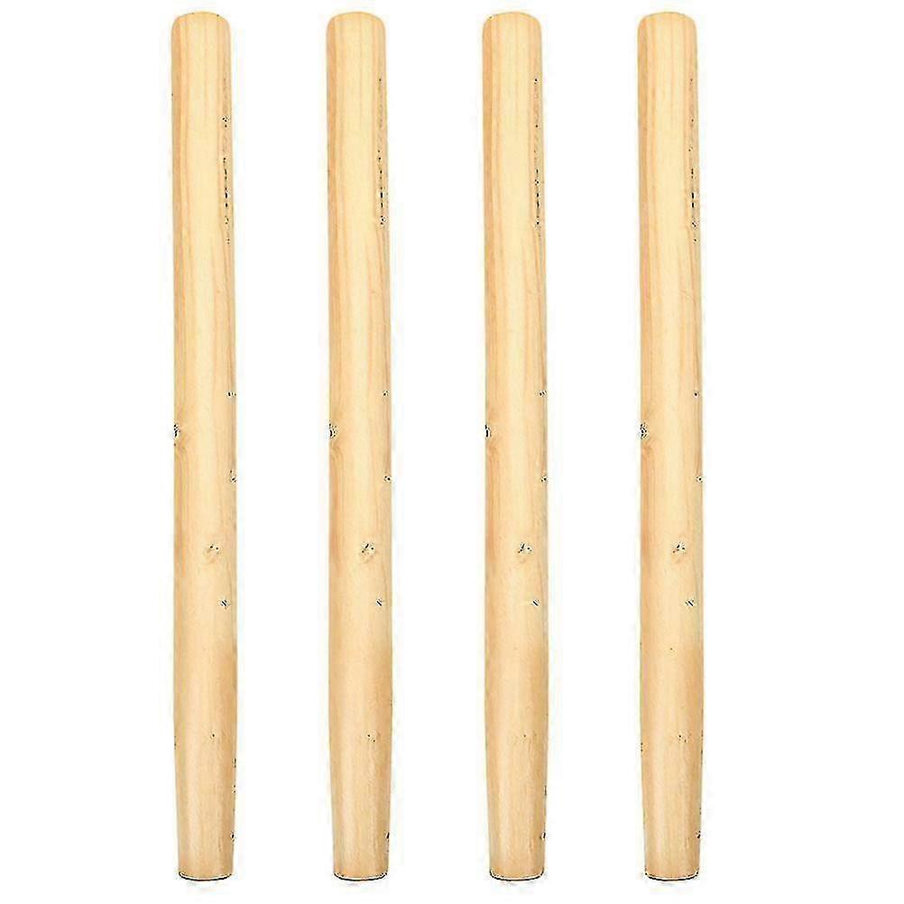 4 قطع مقابض خشبية مقابض خشبية مقابض خشبية استبدال أداة تنسيق الحدائق مقابض خشبية hwy