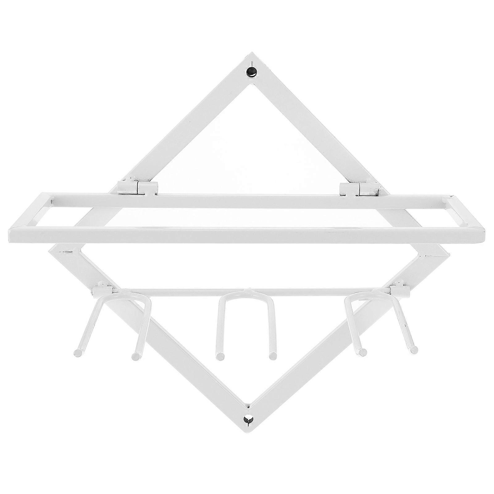 1 Pc Wine Bottle Storage Rack Wine Display Shelf Creative Steel Art Cups Rack