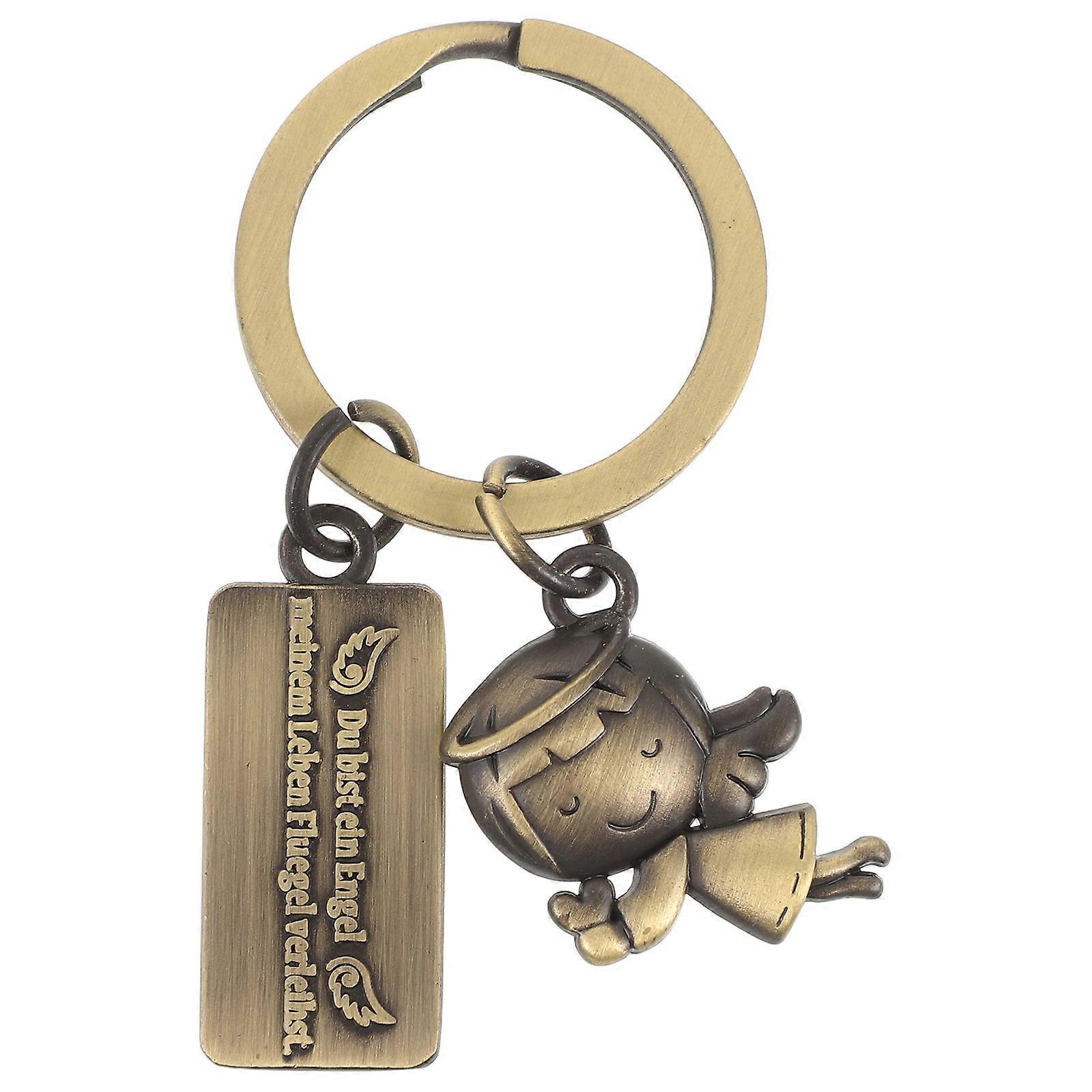 Keyring For Bag And Keys Practical And Decorative Shape Metal present 1Pcs
