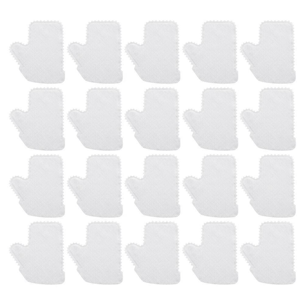 Reusable Cleaning Gloves For Glass Cleaning White Color 20Pcs