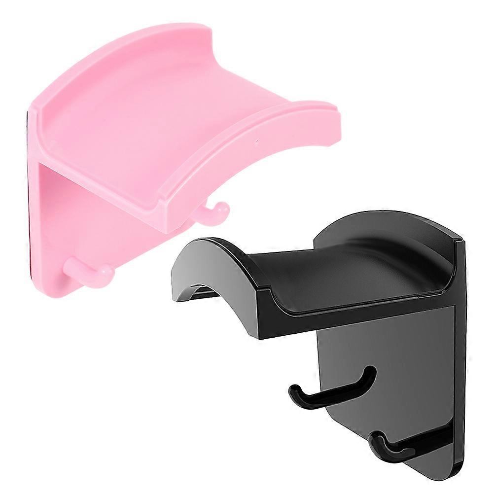 Gaming Design Headset Wall Mount Bracket Saves Desktop Space Pink 2Pcs