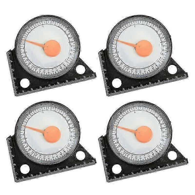 Multifunctional Plastic Angle Meter, Slope Meter, Angle Meter, Pointer Type Horizontal Angle Meter Edition 0619
