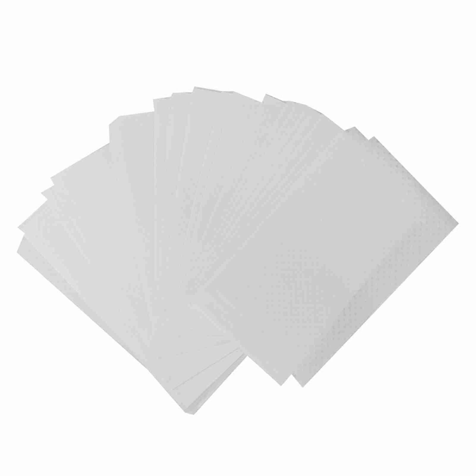 Pack of 500 disposable paper sheets for permanent hairdressing, salon, professional