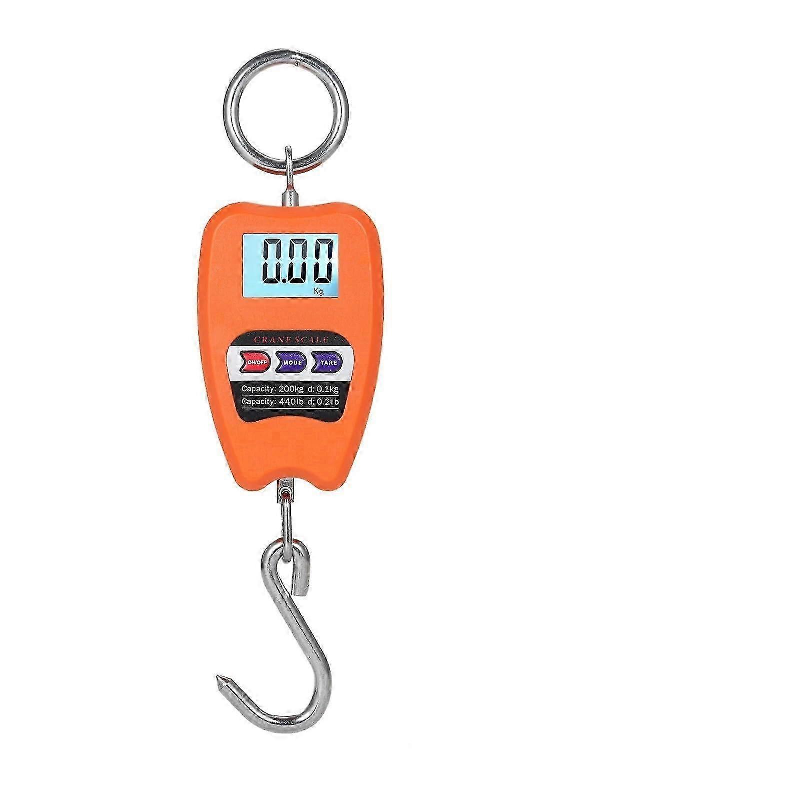 Hanging Scale, Digital Crane Scale 440lb Digital Hanging Scale with Accurate Sensors Edition 0620