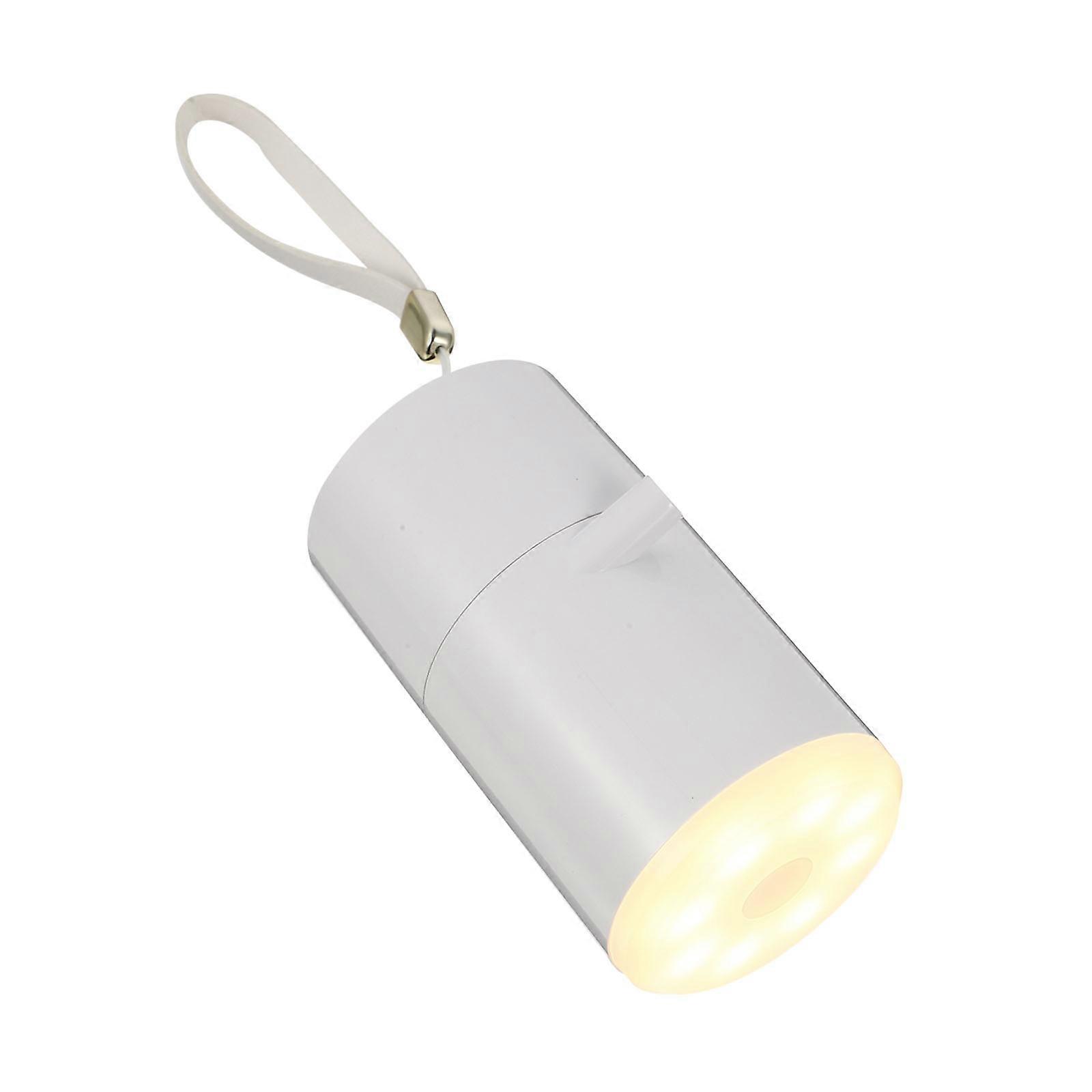 Camping Lamp Tent Lights Portable Inflator Pump Compact Design Outdoor Supplies White Color 9X5CM ABS Material Inflation And Lighting Function 1 Set