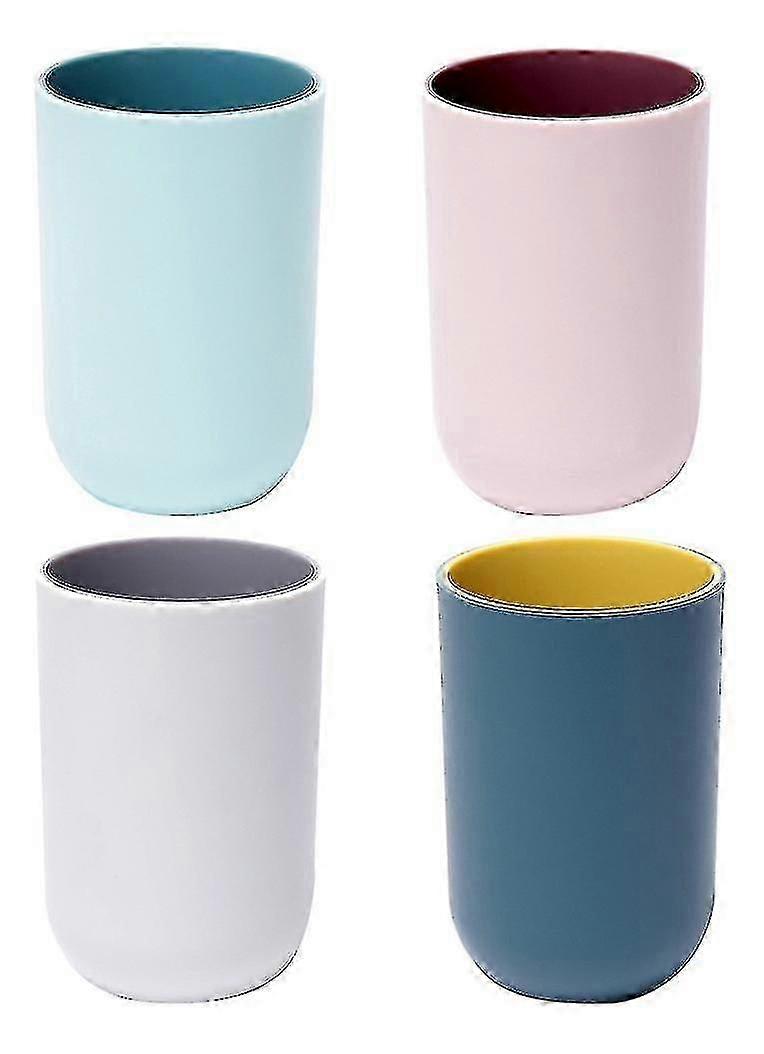 Practical And Durable Household Mouthwash Cup (4pcs)