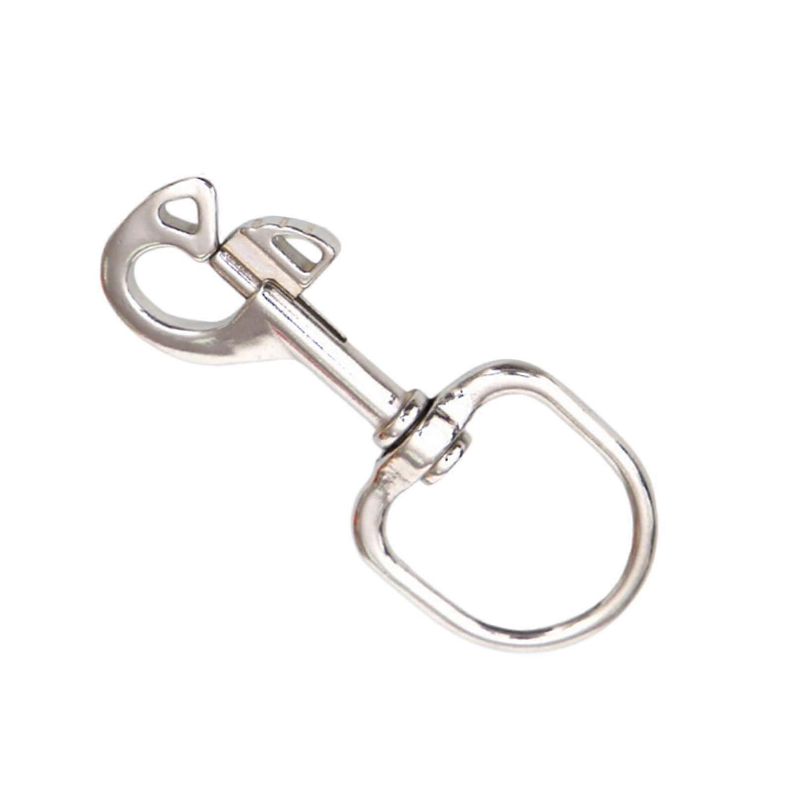 Stainless Steel Swivel Joint With Quick-Release, Snap Hooks, Diving Accessories, Durable 95 mm