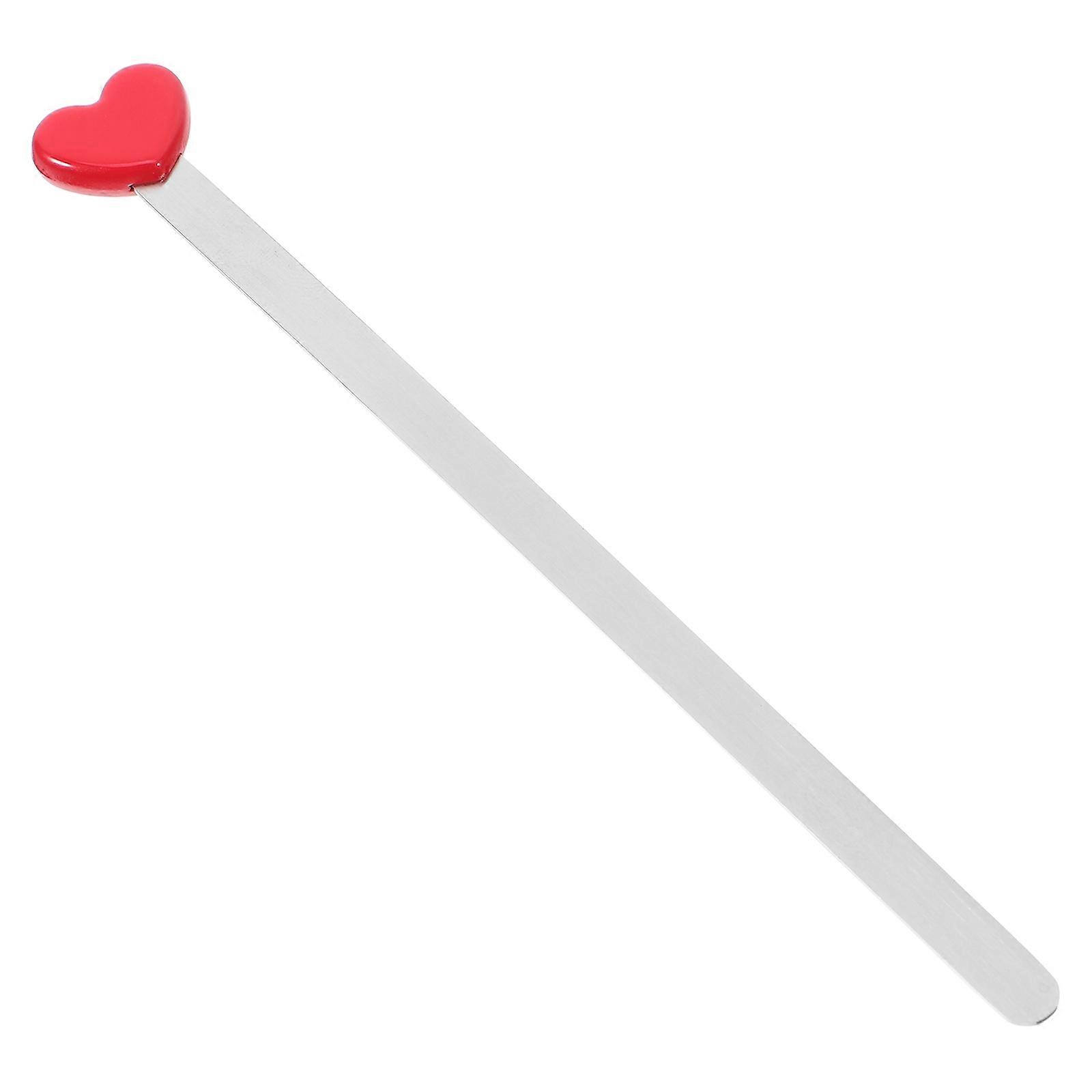 Timeless Bookmark Special Metal Bookmark Heart Shape Galvanized Copper Book Positioning 1Pack