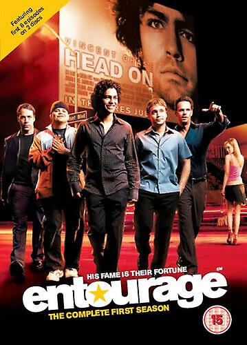 Entourage The Complete First Season DVD (2006) Jeremy Piven cert 15 2 discs - Region 2