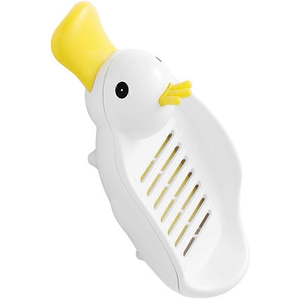 Cute Animal Shaped Plastic Soap Container with Efficient Drainage System, PP Material Soap Tray for Bathroom and Kitchen Use, Multi Purpose Soggy