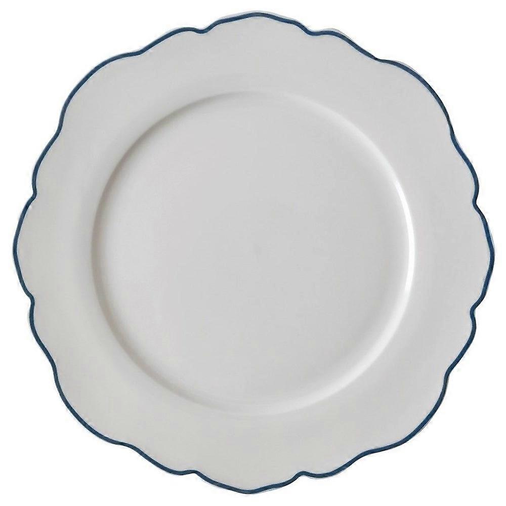 Laura Ashley 24.5 cm irregular porcelain plate W183114talerznieregularny245cmLauraAshleyBlue