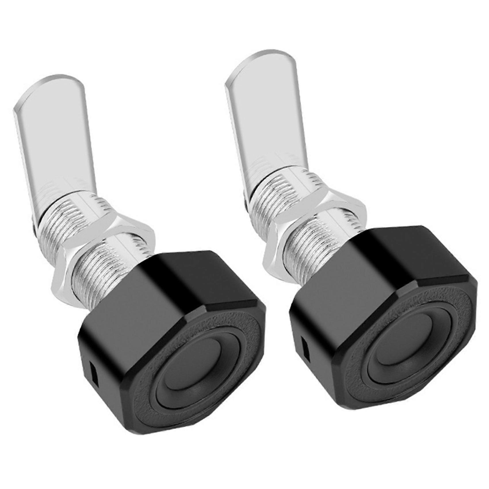 2X Tuya APP Telecomando Smart Fingerprint Cabinet Cassetto Cassaforte Cassetta Postale Serratura Elettrica Nero L2