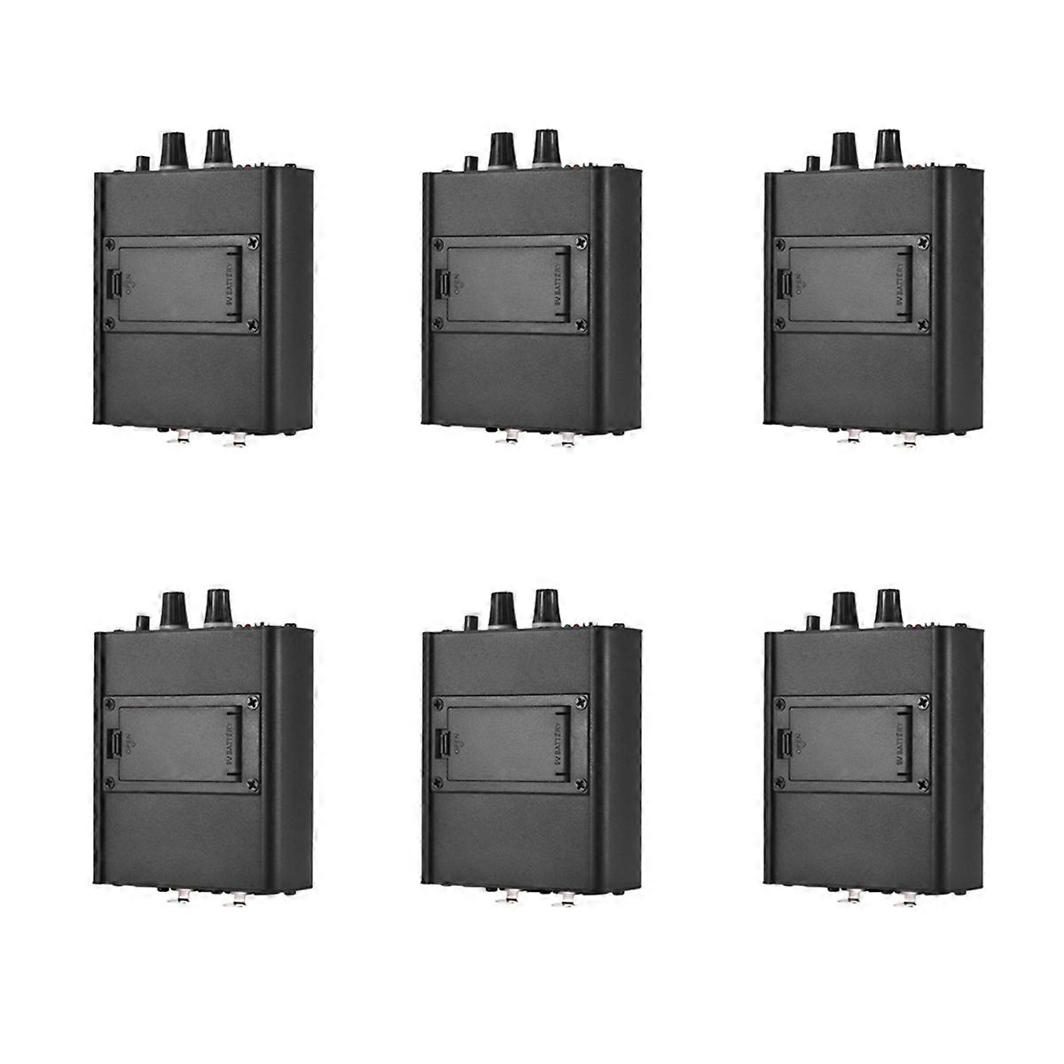 Amplificador de fones de ouvido com entradas XLR Interface de áudio de saída de 3,5 mm