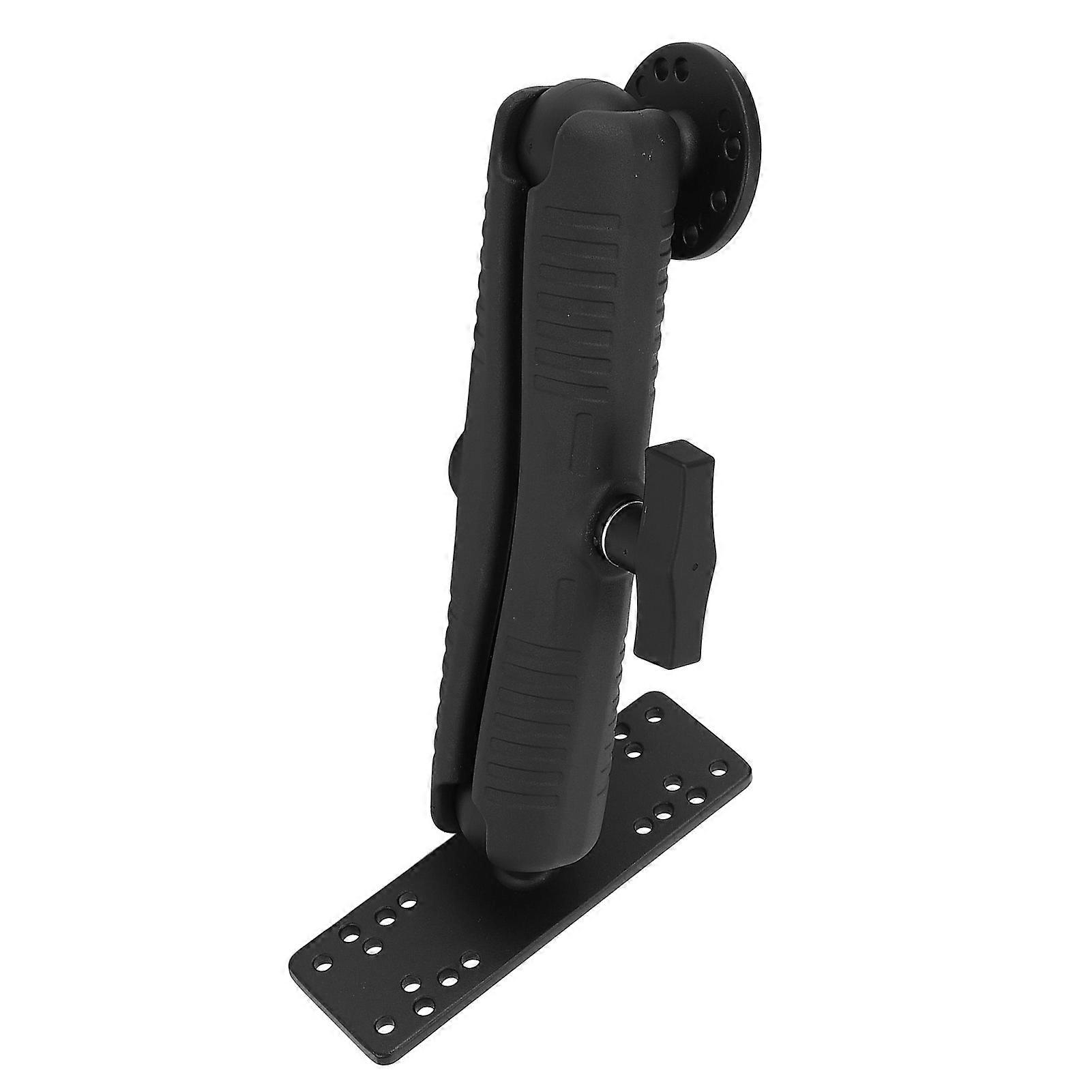 23cm Fish Finder Mount Professional Aluminum Short Arm 1.5 Inch Ball Head C Size Ball Mount Fish Finder Bracket for Lowrance for Humminbird