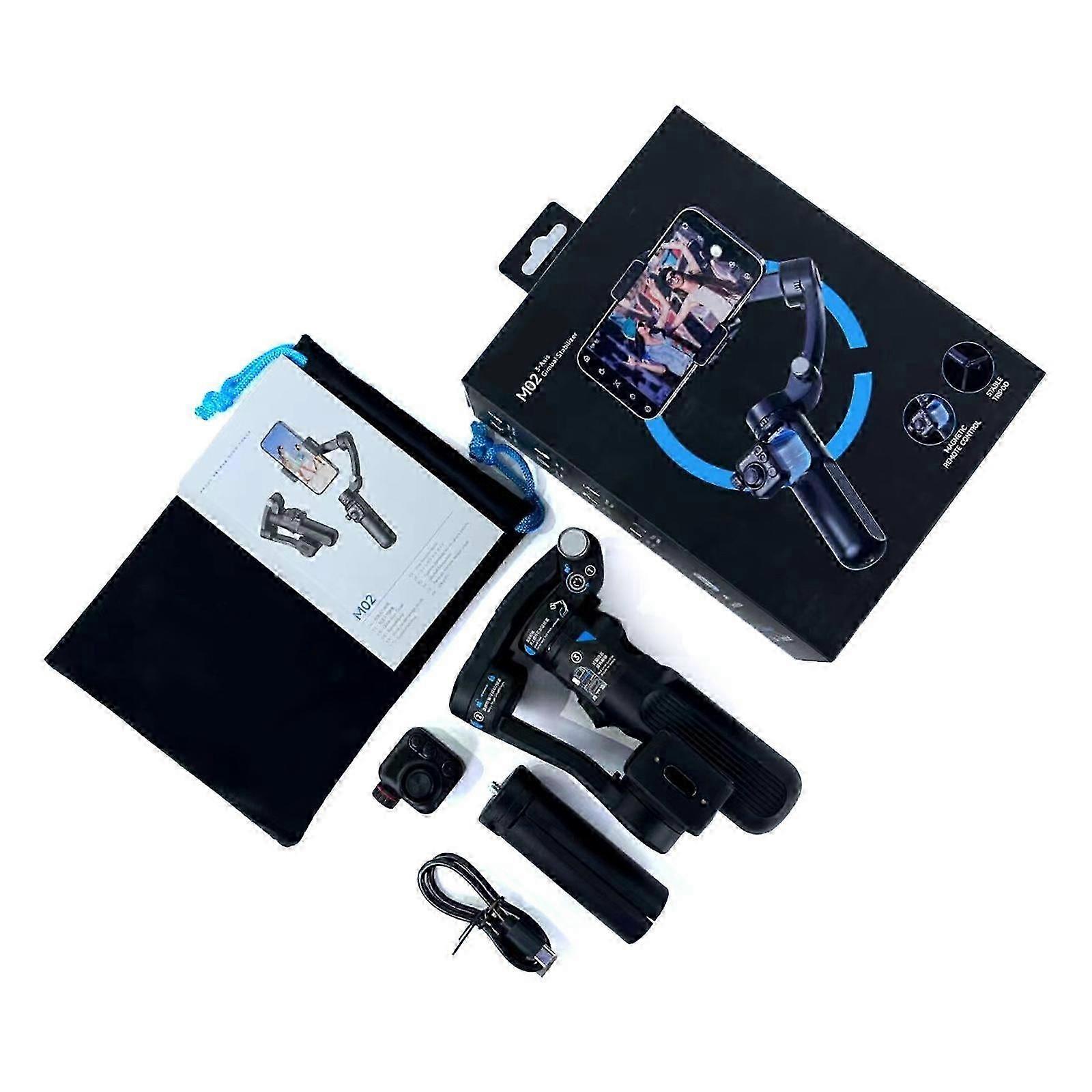 3 محاور الهاتف gimbals مع قابل للتعديل ملء ضوء Gimbals مثبتات لمثبتات الهاتف الذكي لتسجيل الفيديو