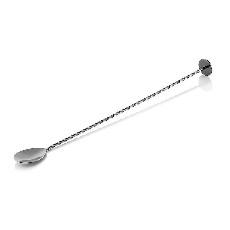 Barlöffel Twisted Nocturn, z końcówką tłuczka, 33.5 cm, brąz, stal chromowo-niklowa 18/10