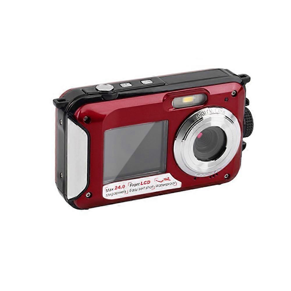 Underwater Cameras Portable 24MP Water Resistance Digital Camera for Snorkeling