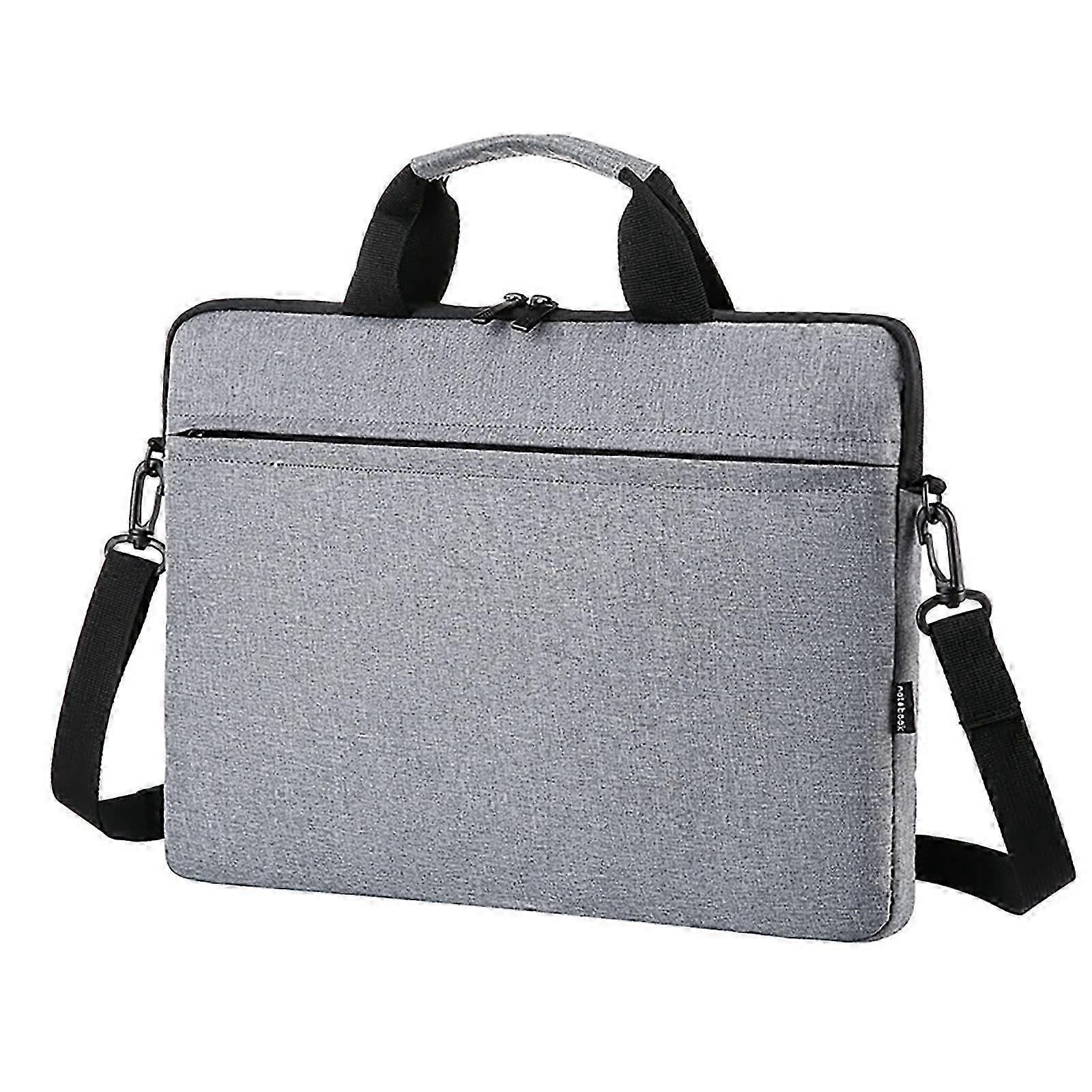 Laptop Bag, Briefcase Laptop Case for 13-Inch Computers, Grey Color Office Travel Business Suitable for Certain Brands