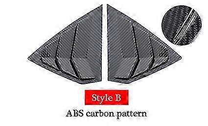 Car Styling Accessories for a Certain Brand Regal Insignia B 2017-2022 Rear Side Shutter Vent Window Scoop Louver Trim Cover