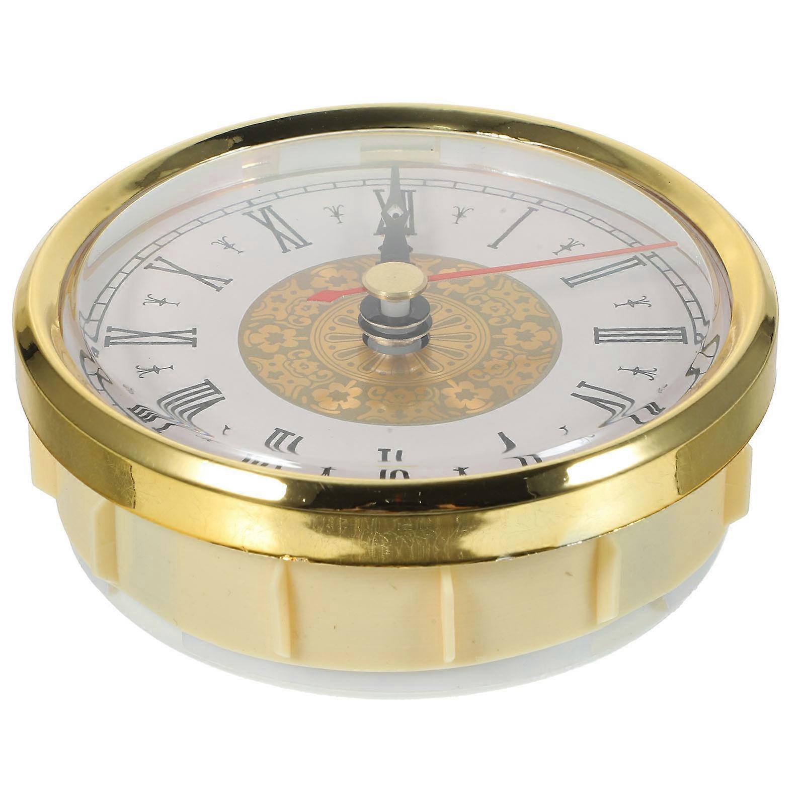 Clock Mechanism Inlaid Clock Head For Diy Projects Silent Operation 1Set