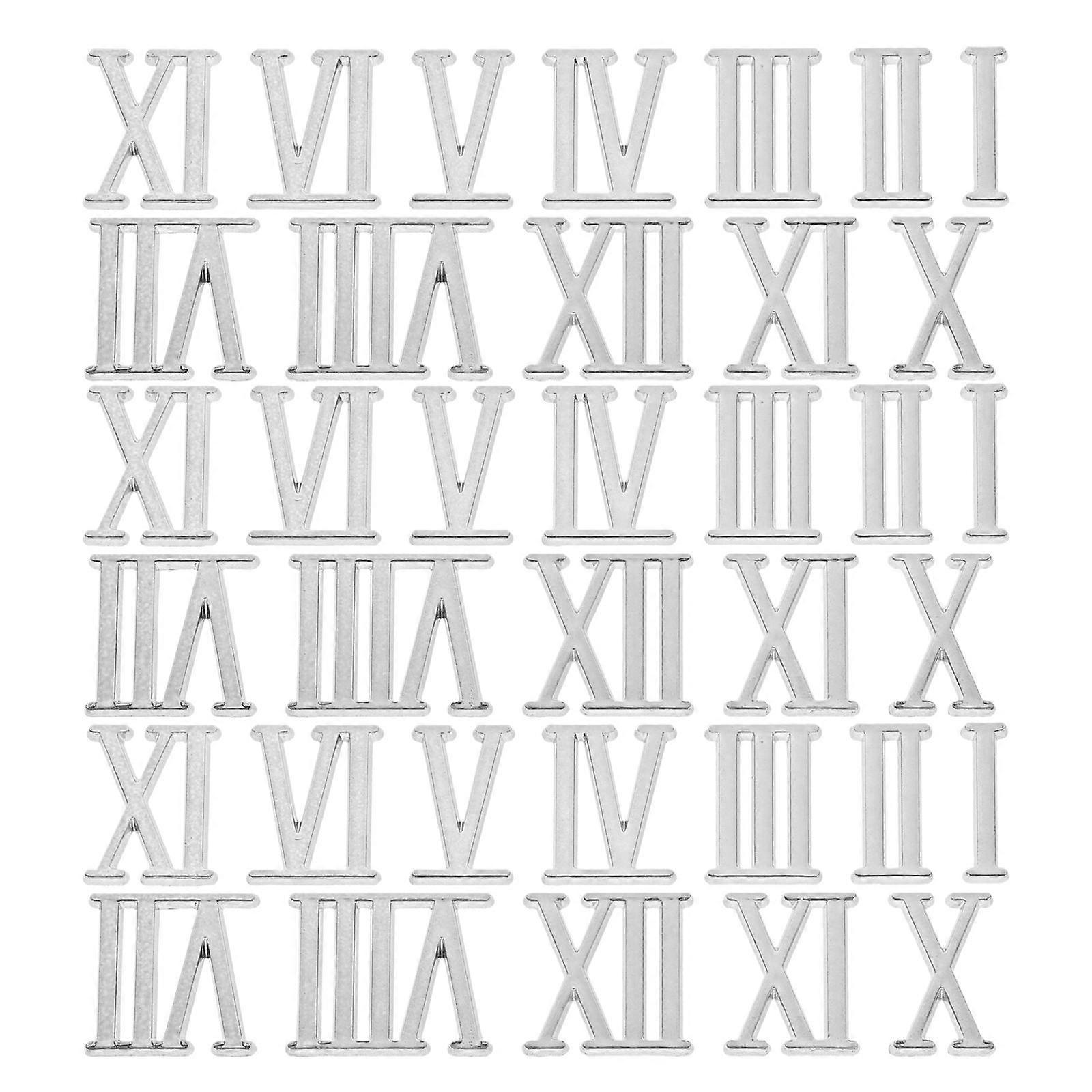 Numbers For Clock Making Diy Digital Clock Numbers For Home Decoration Square 5 Sets