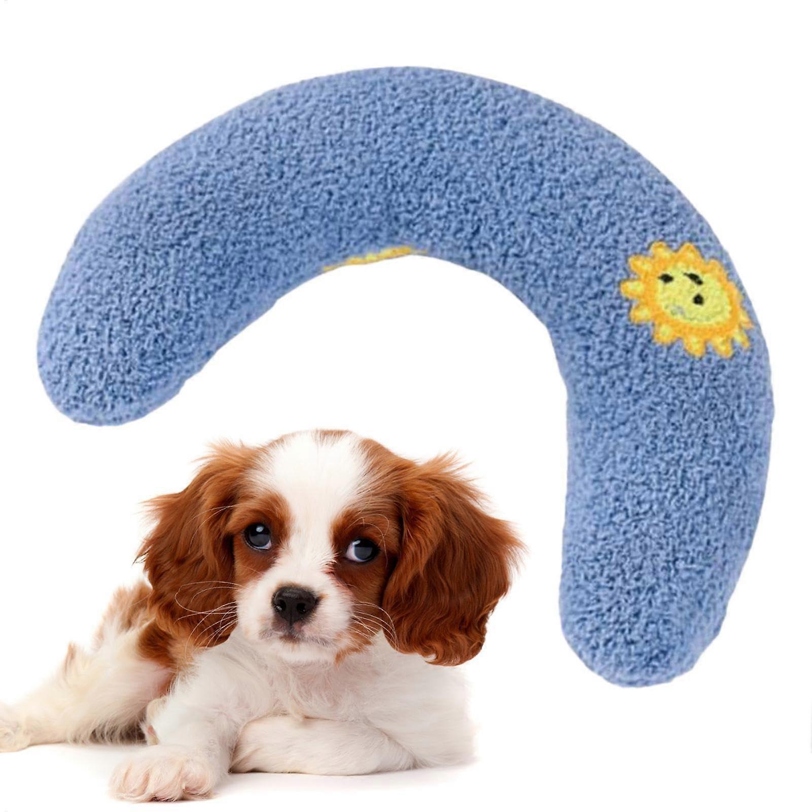 Resolution of the pet pillow  soft and cozy cushion for dogs and cats  Ergonomic Ushaped neck support pillow