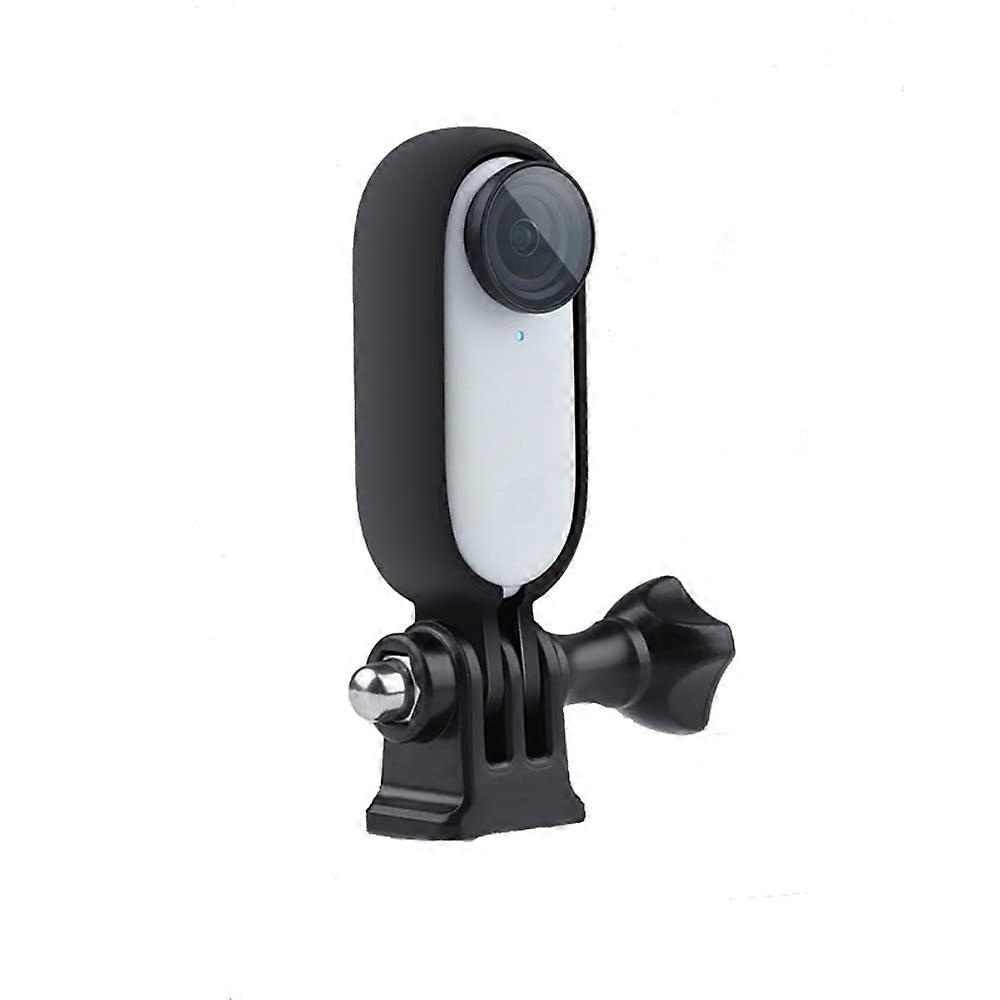 Protective Frame for Insta360 Go 2 with 1/4 Inch Thread Adapter, Extension Bracket Holder, Durable Mounting Accessories
