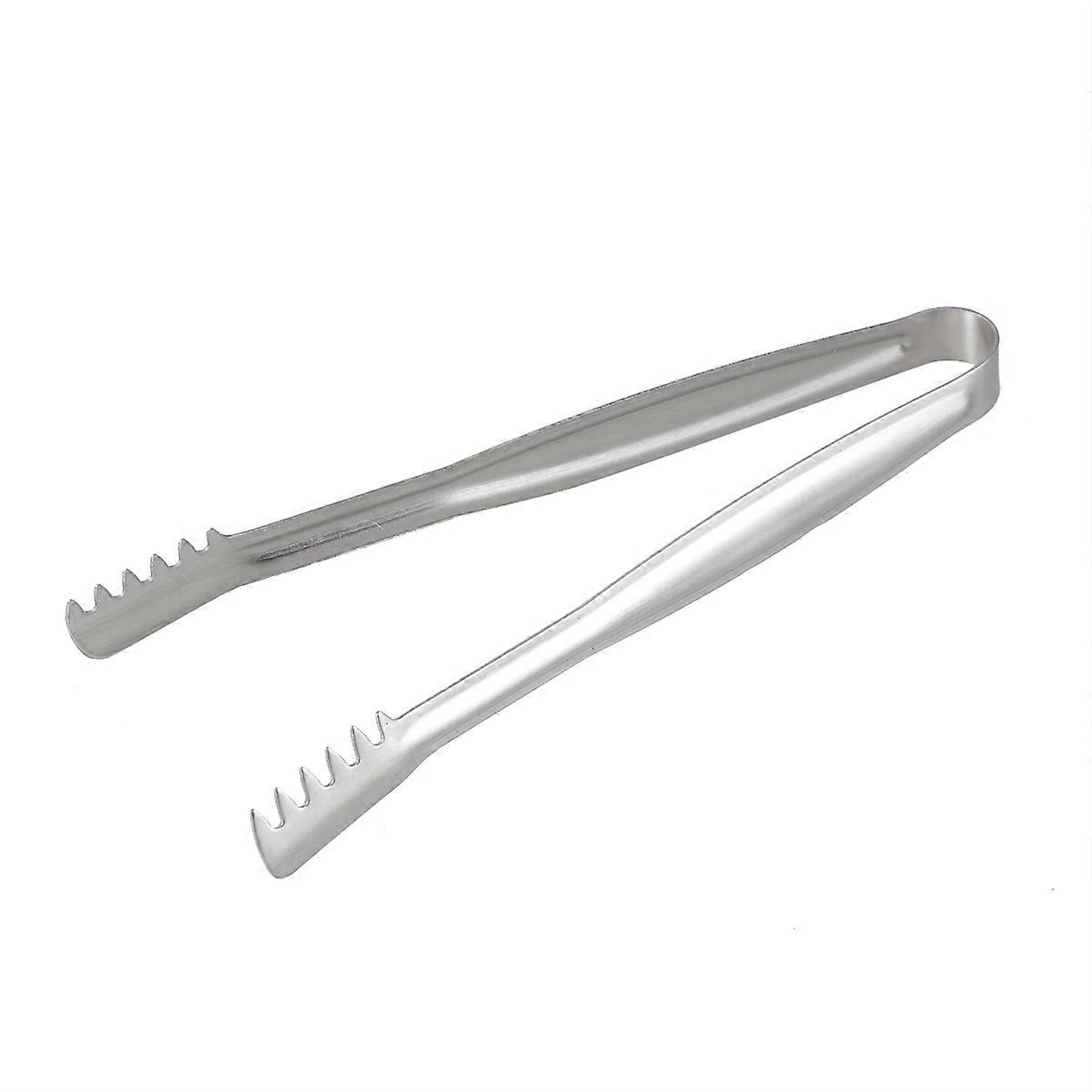 Stainless Steel Food Serving Tongs Set – Mini Bread & Ice Cube Tongs for Home, Kitchen, Bar & Outdoor Use – Lightweight & Rustproof