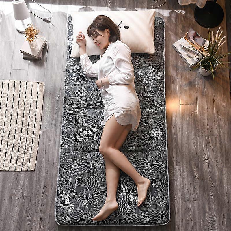 Japanese Floor Mattress for Adults, Portable and Foldable Futon Mat for Sleeping, Thick Mat for Floor, Guest Bed, Dorm, Camping, Car, 1.5 x 2.0 m
