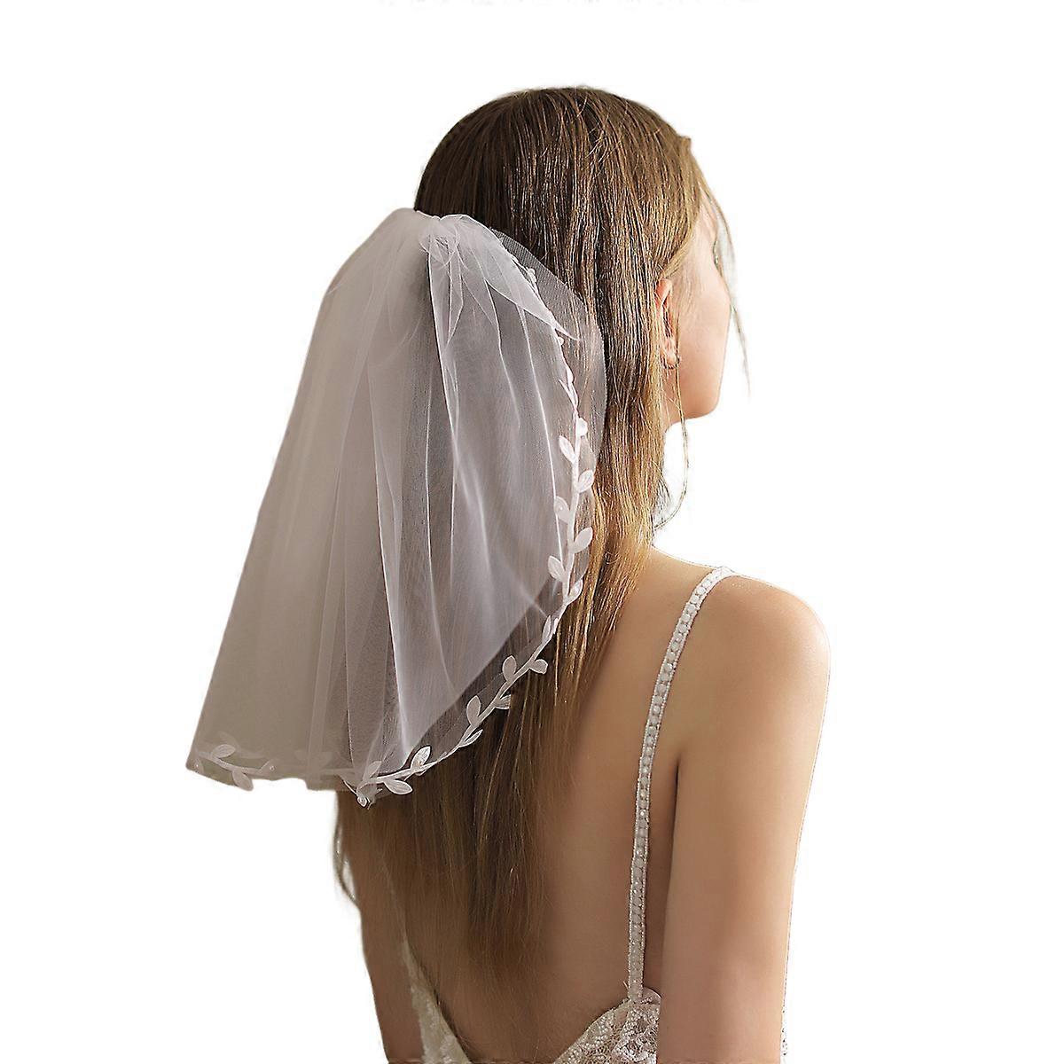 Short bridal veil, 1 piece