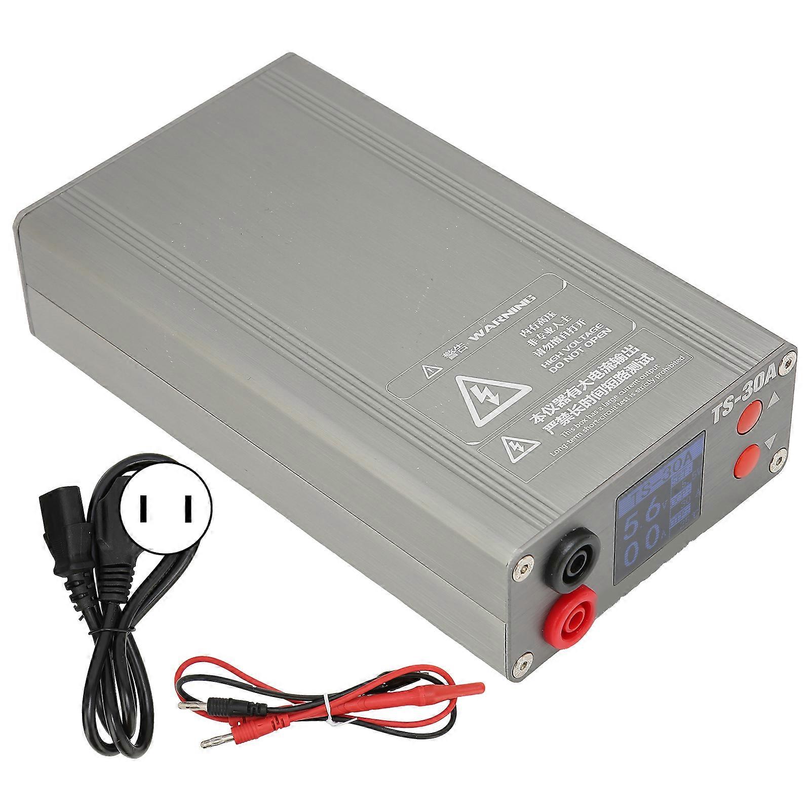 TS‑30A PCB Short Circuit Fault Detector Box Anti Burning Ammeter Repair Tool Box Set for Phone