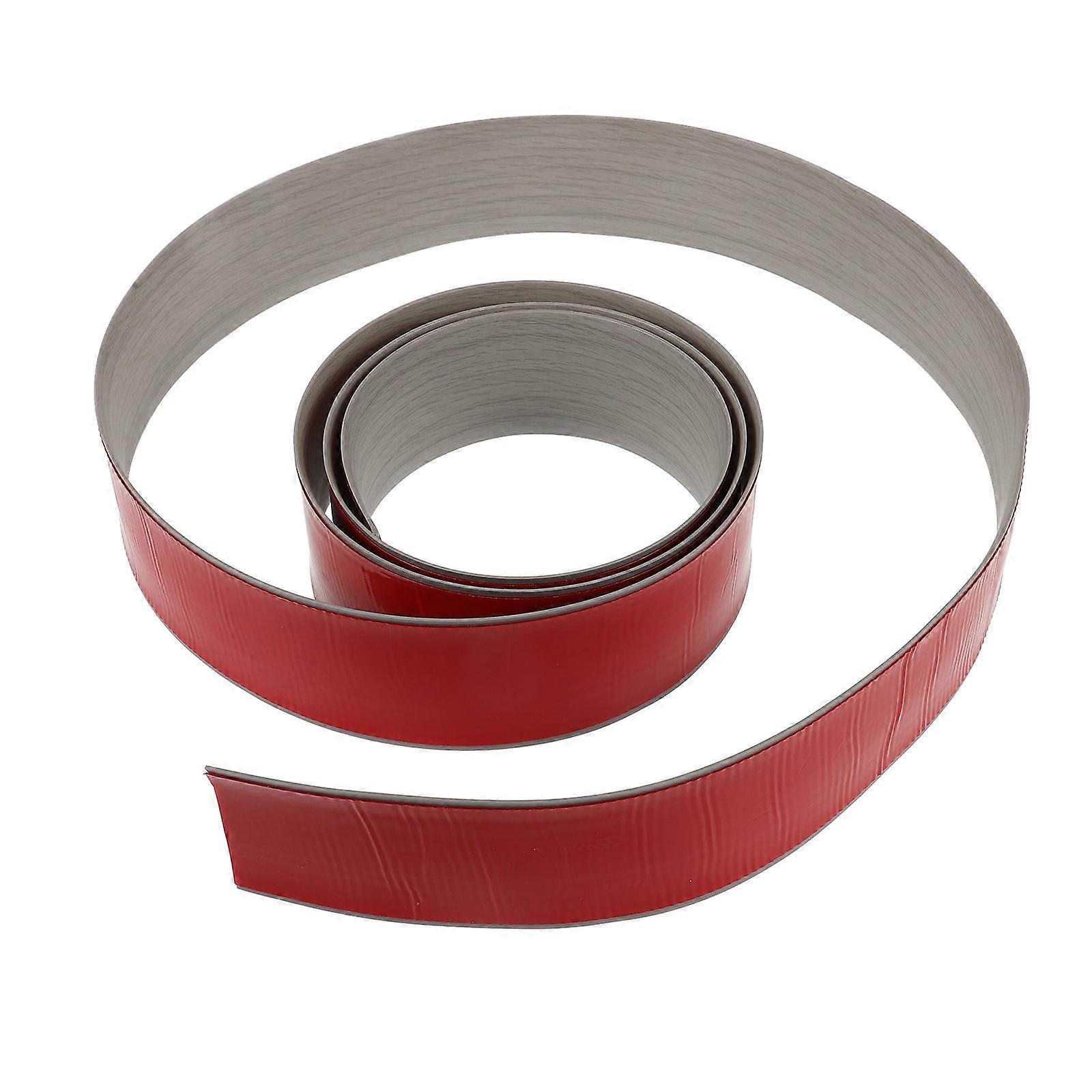 Teppekant Stripe Gulv Overgangslist For Teppe Og Fliser Gulv Grå 1Roll DIY Kantbeskyttelse
