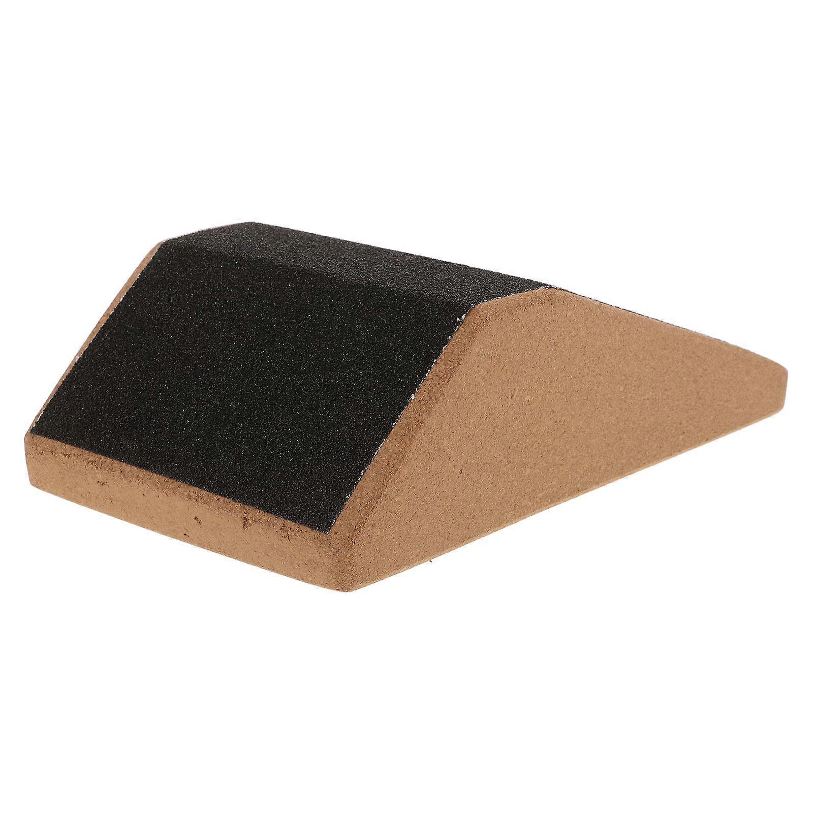 Yoga Block Cork Anti-Slip Calf Indoor Exercise Ankle and Hip Flexibility Improvement 1Pcs